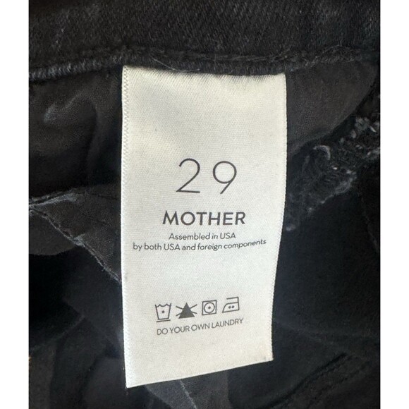 Mother Black The Hustler Ankle Fray Encounters at Night Women's Jeans Size 29 - Picture 4 of 5